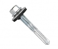 Tornillo Hexagonal Zincado con Golilla Mixta Caja 1000 Unidades