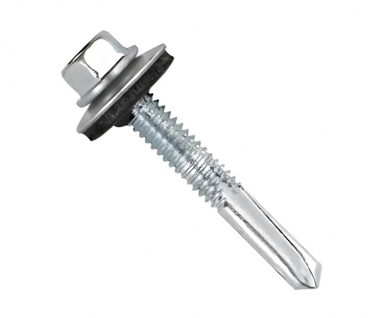 Tornillo Hexagonal Zincado con Golilla Mixta Caja 1000 Unidades